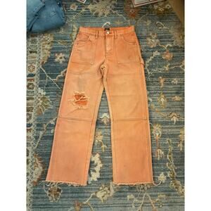 BDG Orange Straight Leg Jeans